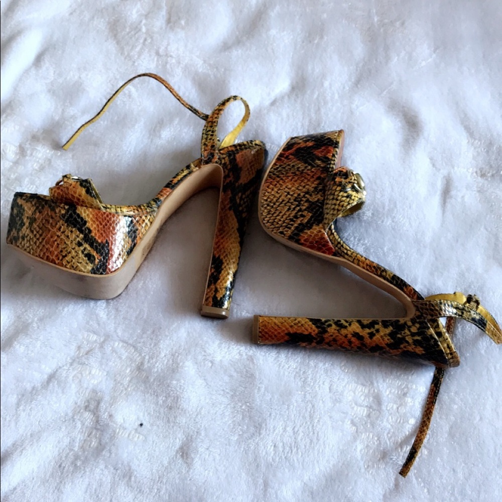 Colorful Platform shoes